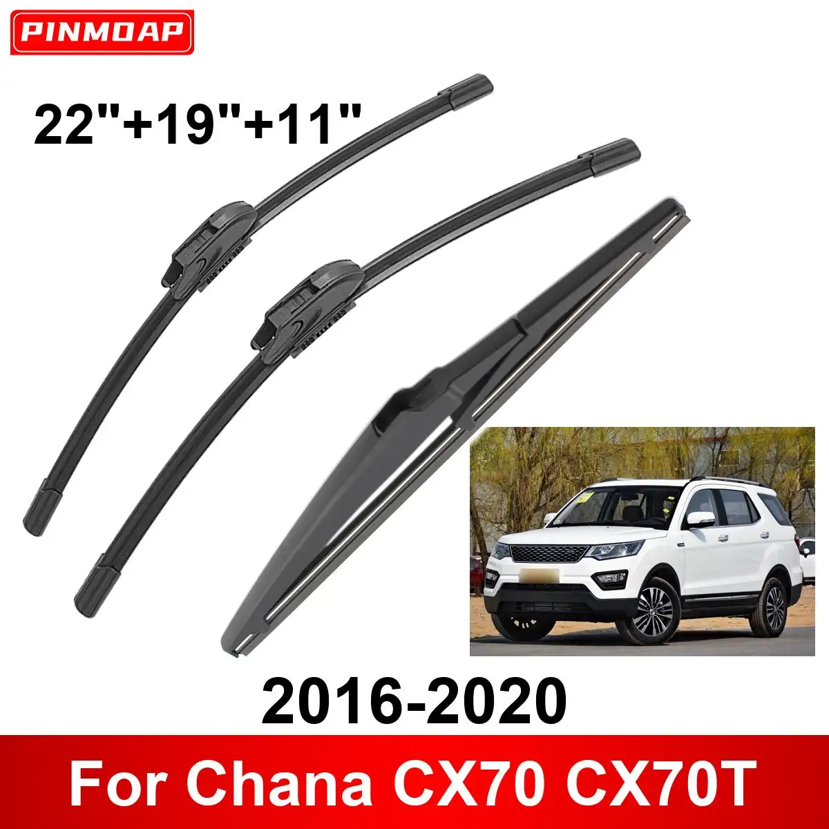 Автомобильные щетки стеклоочистителя для Chana CX70 CX70T 2016-2020, щетки передних и задних дворников, автомобильные аксессуары 2016 2017 2018 2019 2020, 3 шт.
Автомобильные щетки стеклоочистителя для Chana CX70 CX70T 2016-2020, щетки передних и задних дворников, автомобильные аксессуары 2016 2017 2018 2019 2020, 3 шт.