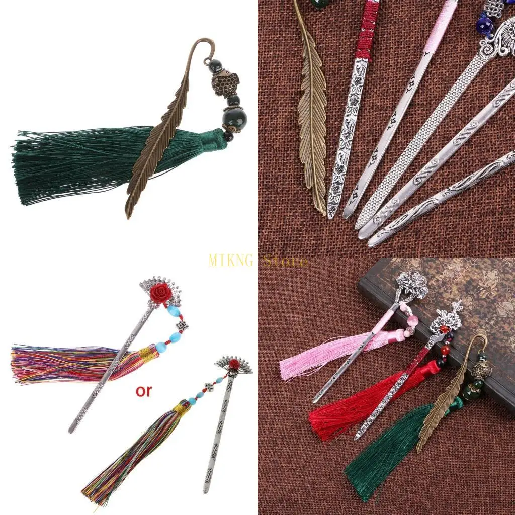 Винтажные классические металлические закладки в китайском стиле, бусины с кисточками, школьные канцелярские товары, лучшая
Винтажные классические металлические закладки в китайском стиле, бусины с кисточками, школьные канцелярские товары, лучшая