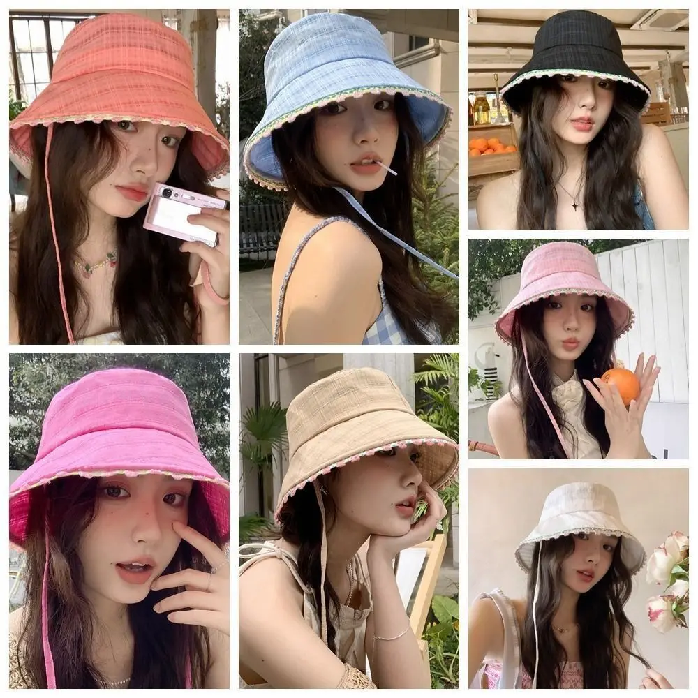 Fahion Cotton Sunscreen Hat Sun Protection French Style Sun Cap Cute Portable Panama Hat Travel
Fahion Cotton Sunscreen Hat Sun Protection French Style Sun Cap Cute Portable Panama Hat Travel