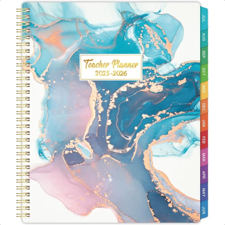 Teacher 20252026 20252026 Teacher Weekly and Monthly with Colorful Tabs July 2025 June 2026 8.5" x 11" Academic Lesson Book
Teacher 20252026 20252026 Teacher Weekly and Monthly with Colorful Tabs July 2025 June 2026 8.5" x 11" Academic Lesson Book