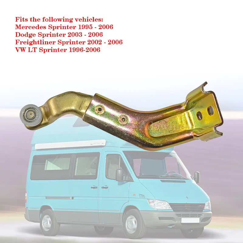 Направляющие роликов для раздвижных дверей Mercedes Sprinter, Vw LT, Sprinter, Dodge Sprinter, правый нижний шарнир 9017600128
Направляющие роликов для раздвижных дверей Mercedes Sprinter, Vw LT, Sprinter, Dodge Sprinter, правый нижний шарнир 9017600128