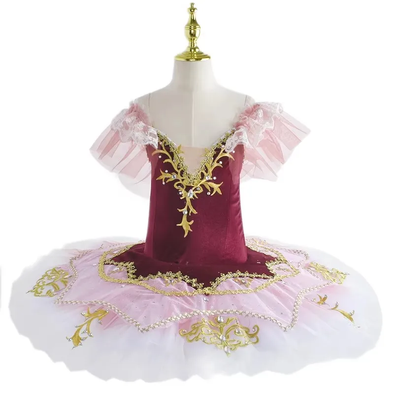 New Professional Ballet Tutu Girls Platter Pancake Tutu Ballerina Party Dress Adult Women Child Kids Ballet Dance Costume
New Professional Ballet Tutu Girls Platter Pancake Tutu Ballerina Party Dress Adult Women Child Kids Ballet Dance Costume