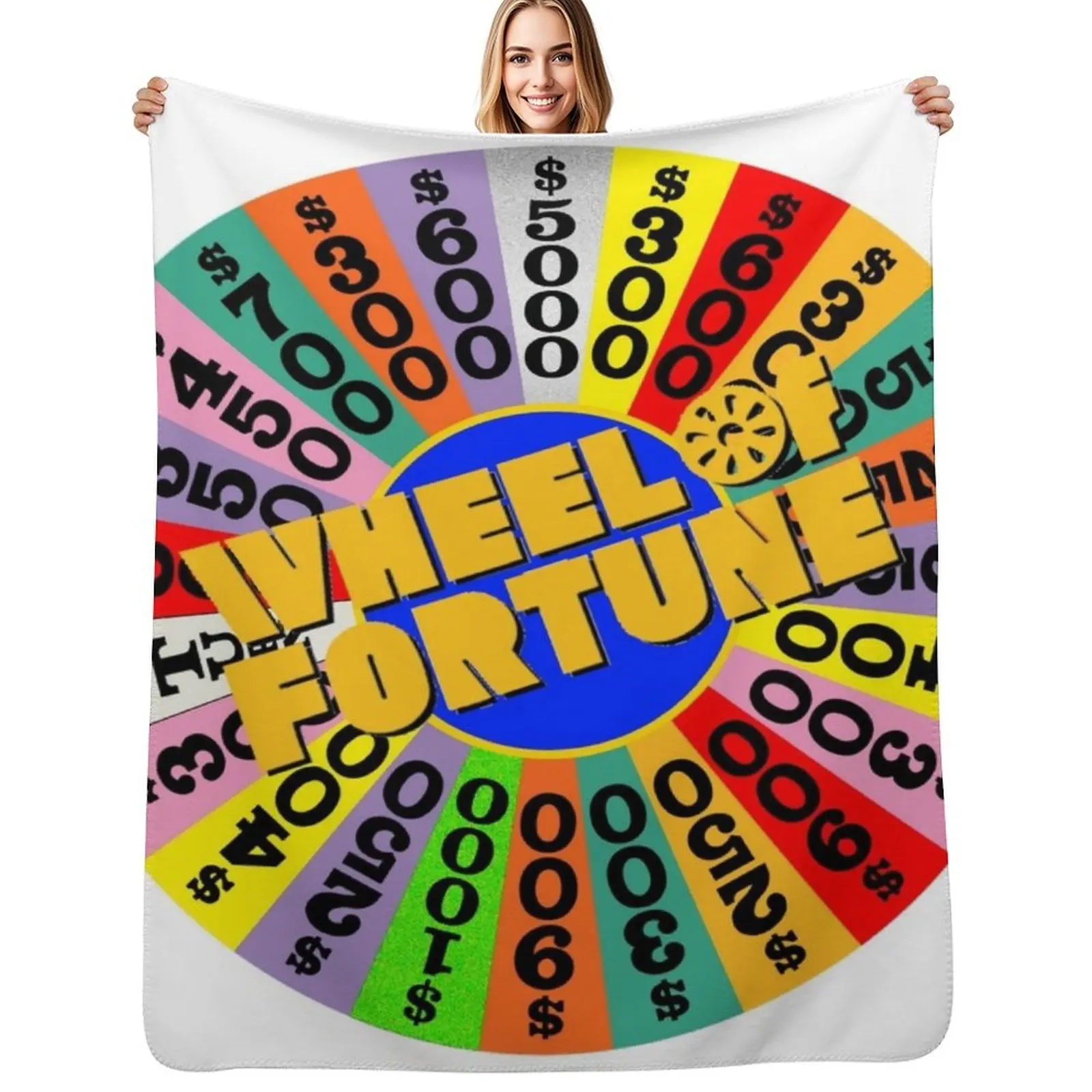 Wheel of Fortune Throw Blanket Decorative Soft Throw Blanket for Couch Sofa
Wheel of Fortune Throw Blanket Decorative Soft Throw Blanket for Couch Sofa