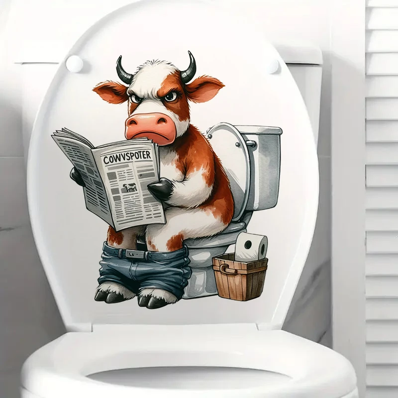 Animals on the Toilet Sticker, Water-proof Home Wall Decal, Used for Wall, Bathroom, Cabinet, Door,Toilet, Car, Laptop
Animals on the Toilet Sticker, Water-proof Home Wall Decal, Used for Wall, Bathroom, Cabinet, Door,Toilet, Car, Laptop