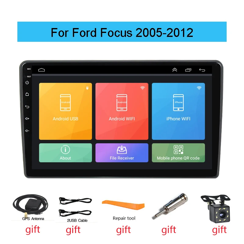 Android Car Multimedia Player GPS Navigation For Ford Focus/C-Max/S-Max/Fusion/Transit/Fiesta/Galaxy Auto Stereo Radio
Android Car Multimedia Player GPS Navigation For Ford Focus/C-Max/S-Max/Fusion/Transit/Fiesta/Galaxy Auto Stereo Radio