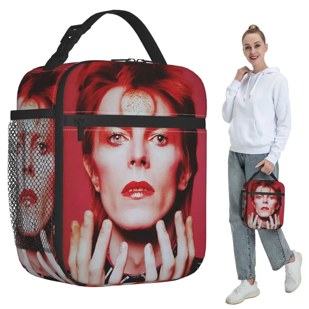 Термосумка для обедов Davids Bowied для детей, школьная термосумка-холодильник, портативный контейнер для еды
Термосумка для обедов Davids Bowied для детей, школьная термосумка-холодильник, портативный контейнер для еды