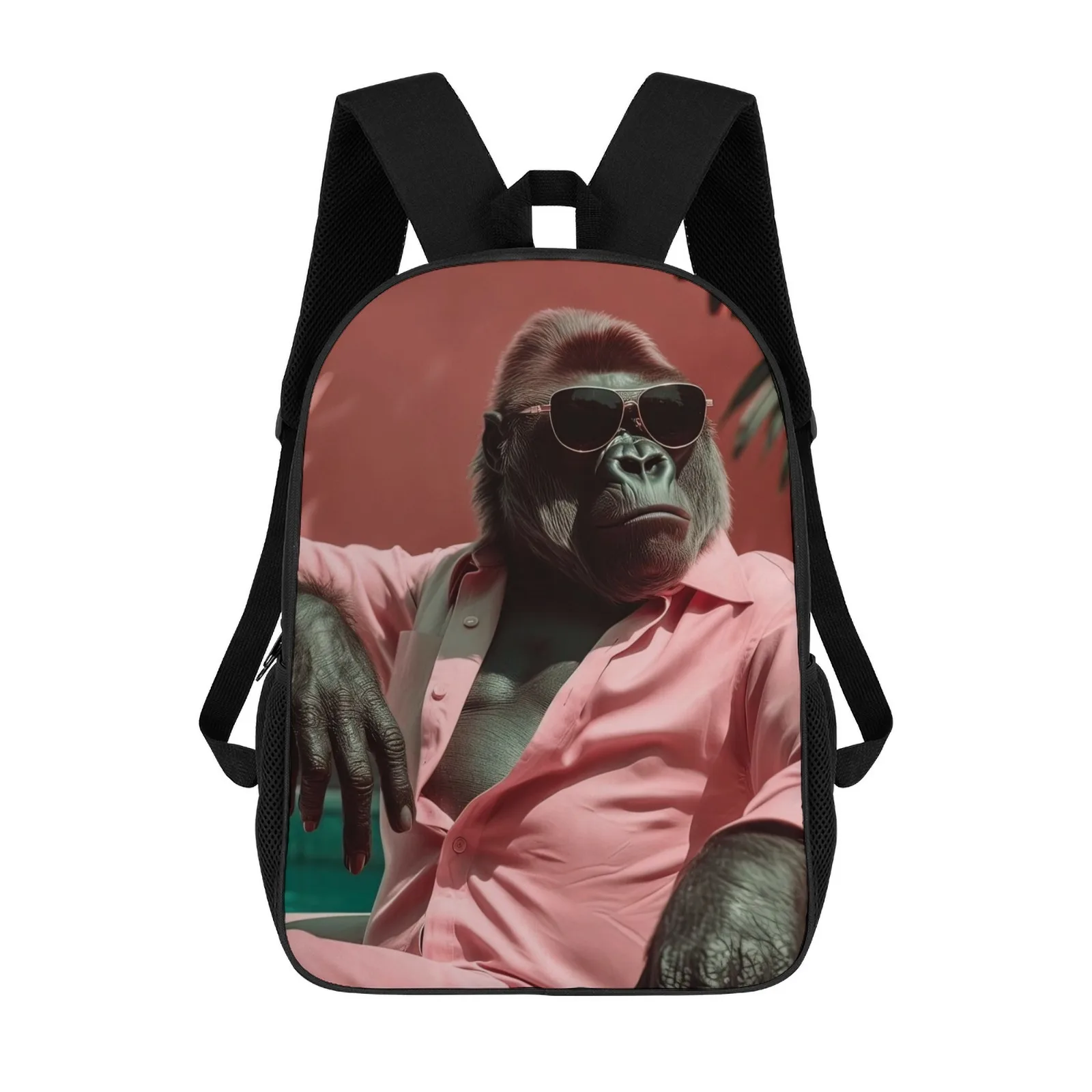 Cool Gorilla with Sunglass 17 Inch School Backpack Bolsa Mochilas De Hombre School Bag Zipper Mochila Bolso Bag Mochila Mochilas
Cool Gorilla with Sunglass 17 Inch School Backpack Bolsa Mochilas De Hombre School Bag Zipper Mochila Bolso Bag Mochila Mochilas