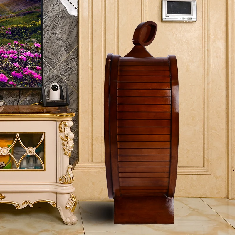 Cider cabinet violin solid wood carving flower glass double door American creative ornament
Cider cabinet violin solid wood carving flower glass double door American creative ornament