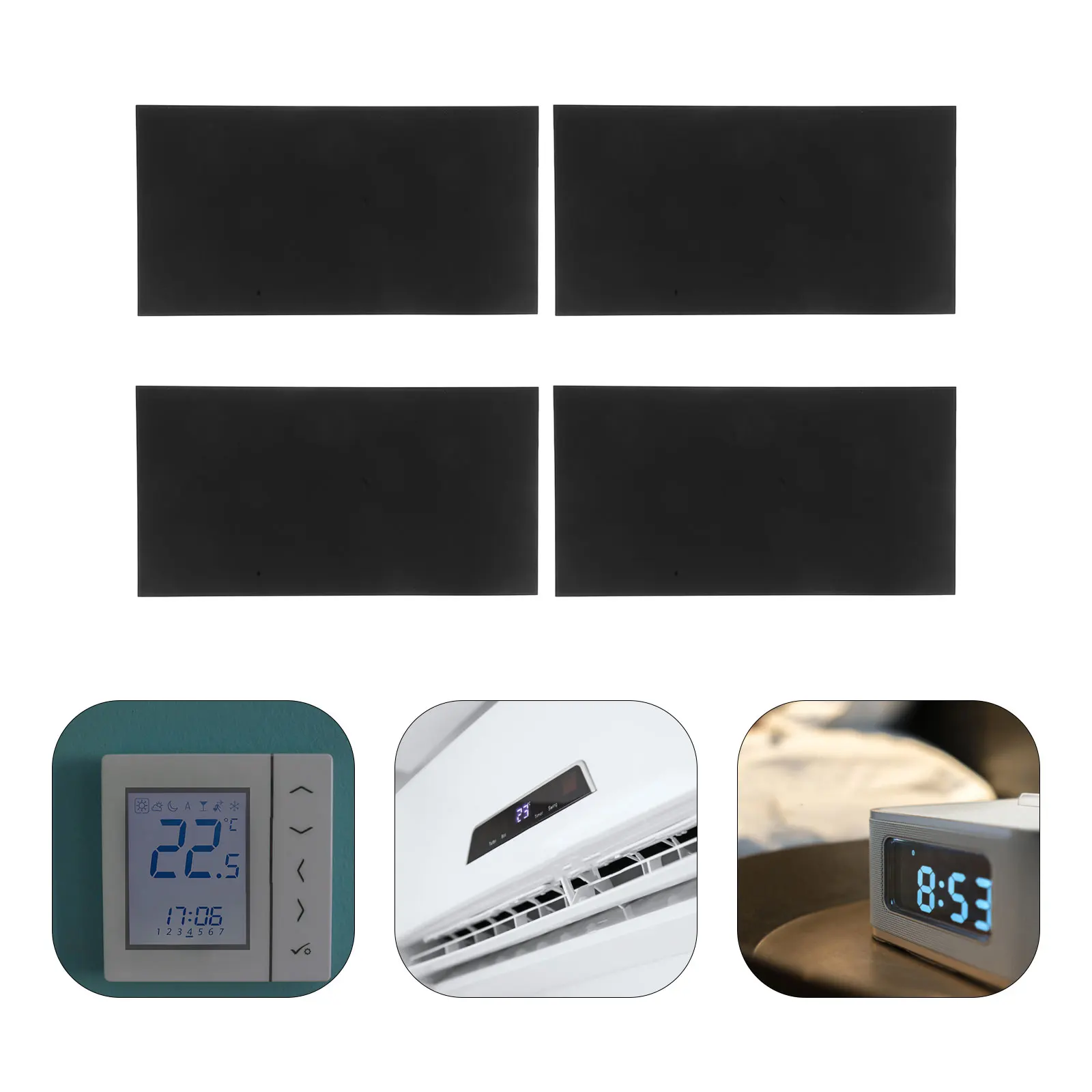 4 Pcs Dimming Stickers Blackout Shade Light Blockers Tape Convenient Led Blocking Adhesive for
4 Pcs Dimming Stickers Blackout Shade Light Blockers Tape Convenient Led Blocking Adhesive for