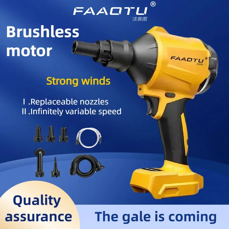 FAAOTU BrushlessCordless Air Dust Removal Gun With Nozzle Multifunction Dusting Machine Compatible with Dewalt battery
FAAOTU BrushlessCordless Air Dust Removal Gun With Nozzle Multifunction Dusting Machine Compatible with Dewalt battery