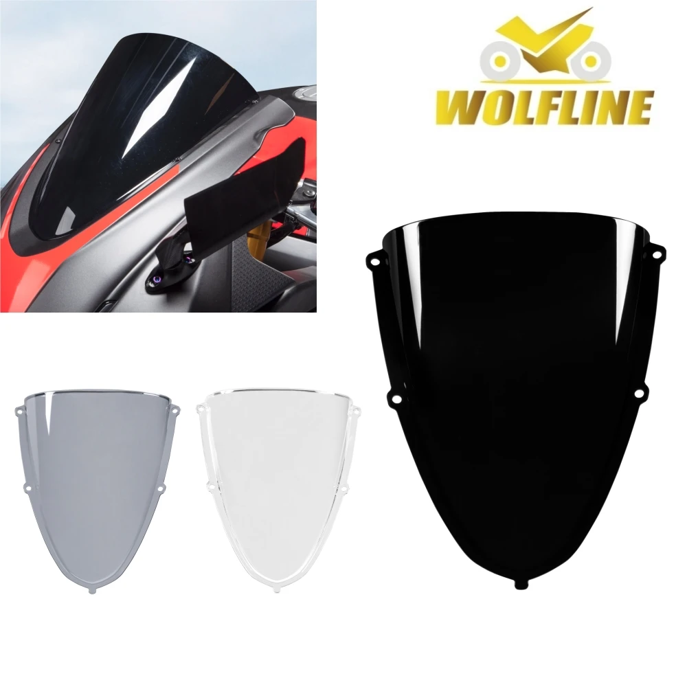 WOLFLINE for Aprilia RS660 Windshield Front Windscreen Fairing Cover for Aprilia RS 660 RS660 Front Spoiler Cover 2020-2024
WOLFLINE for Aprilia RS660 Windshield Front Windscreen Fairing Cover for Aprilia RS 660 RS660 Front Spoiler Cover 2020-2024