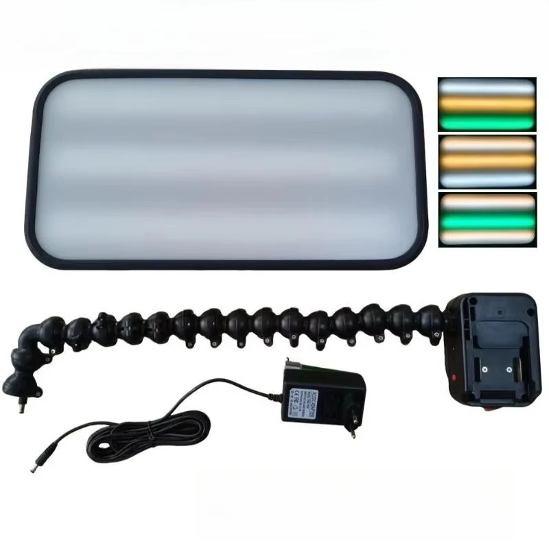 9 Color Dimmable Car PDR Dent Leveling Light Electric Pump 18V 40-20cm Paintless Hail Dent Inspection Repair Lamp
9 Color Dimmable Car PDR Dent Leveling Light Electric Pump 18V 40-20cm Paintless Hail Dent Inspection Repair Lamp
