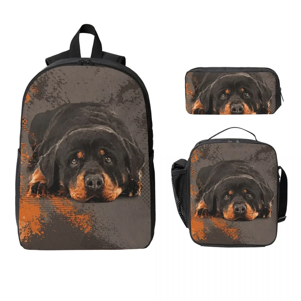 Милый рюкзак Rottweiler- Metzgerhund для мальчиков и девочек, сумка для книг, школьная сумка, компьютерные сумки на плечо, 3 шт., изолированная сумка для обеда, пенал
Милый рюкзак Rottweiler- Metzgerhund для мальчиков и девочек, сумка для книг, школьная сумка, компьютерные сумки на плечо, 3 шт., изолированная сумка для обеда, пенал
