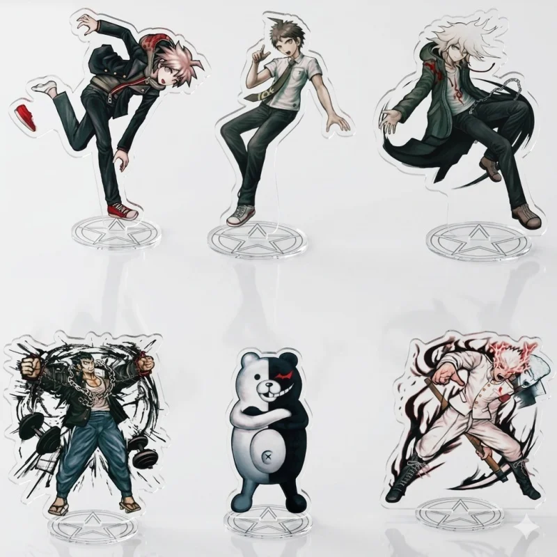 15cm Danganronpa V3 Acrylic Stand Model Plate Keychain Shuichi Kaede Kokichi Kaito Anime Desk Decor Keyring Charms Fans Gift
15cm Danganronpa V3 Acrylic Stand Model Plate Keychain Shuichi Kaede Kokichi Kaito Anime Desk Decor Keyring Charms Fans Gift