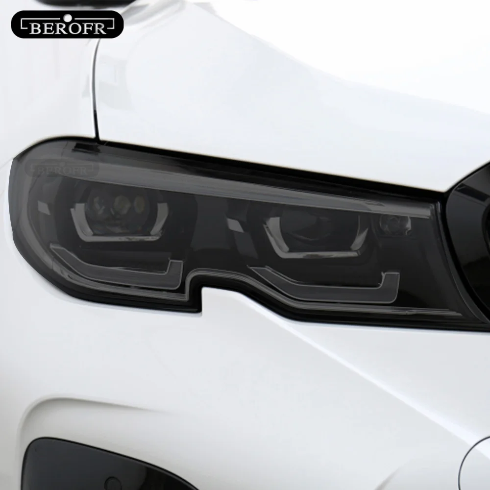 2 Pcs For BMW 3 Series G20 G21 2020 2021 Car Headlight Tint Black Transparent Protective Film Protection TPU Sticker Accessories
2 Pcs For BMW 3 Series G20 G21 2020 2021 Car Headlight Tint Black Transparent Protective Film Protection TPU Sticker Accessories