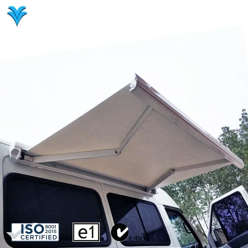 Retractable 12V motor RV Awning Manual Caravan motorhome camper Electric awning 100% waterproof
Retractable 12V motor RV Awning Manual Caravan motorhome camper Electric awning 100% waterproof