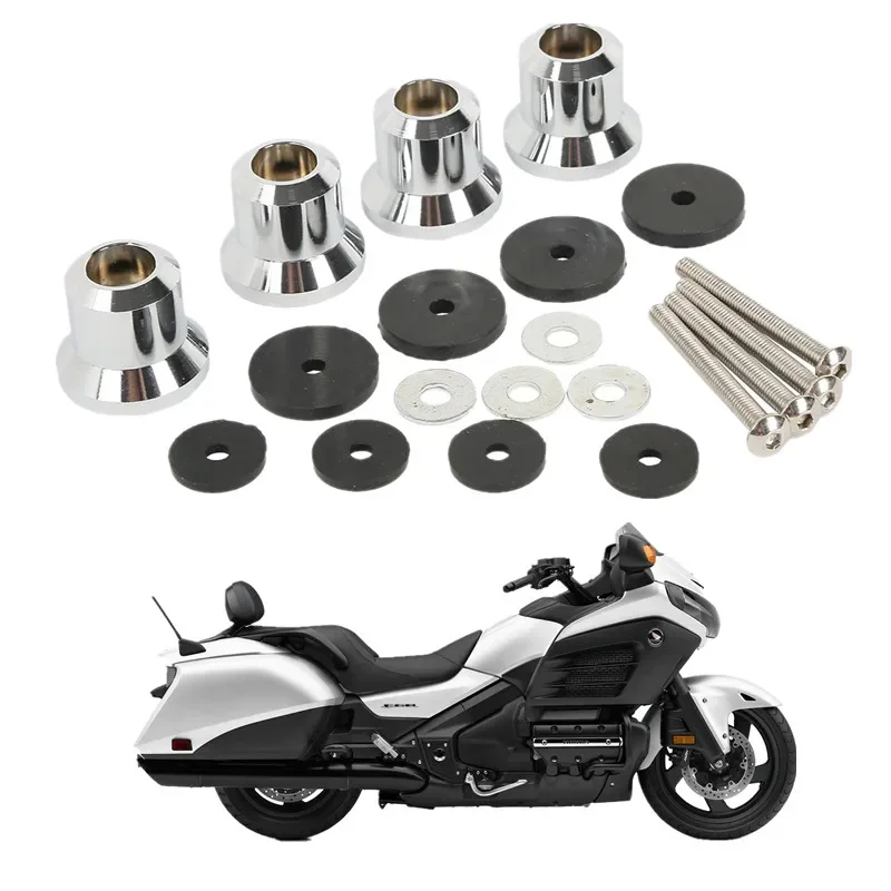 Для Honda Gold Wing GL1800 2001-2017 F6B 2013-2017 мотоциклетные запчасти 5/8 дюйма багажные стойки полный комплект
Для Honda Gold Wing GL1800 2001-2017 F6B 2013-2017 мотоциклетные запчасти 5/8 дюйма багажные стойки полный комплект