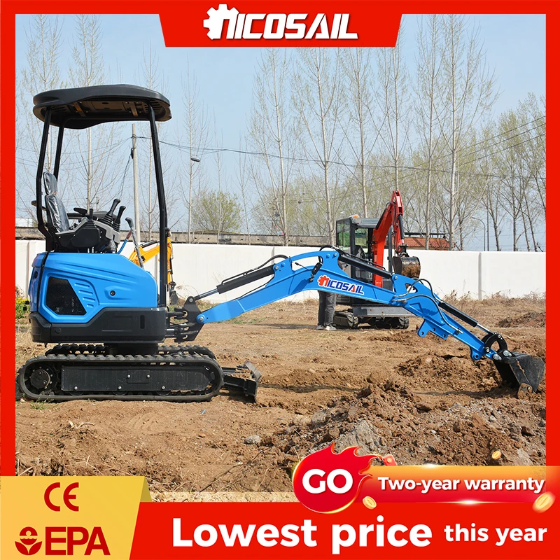 Customized OKW18 small excavator with 1.8t all terrain track design and a walking speed of 3.0km/h
Customized OKW18 small excavator with 1.8t all terrain track design and a walking speed of 3.0km/h
