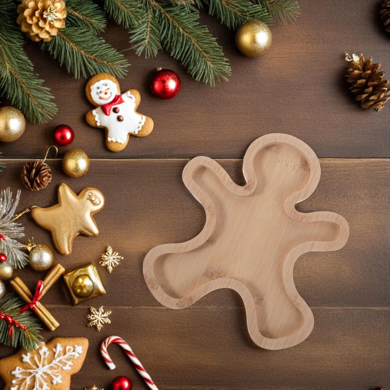 Christmas Bamboo and Wooden Tray Sandwich Decor Table Platter Decorative for Dessert
Christmas Bamboo and Wooden Tray Sandwich Decor Table Platter Decorative for Dessert