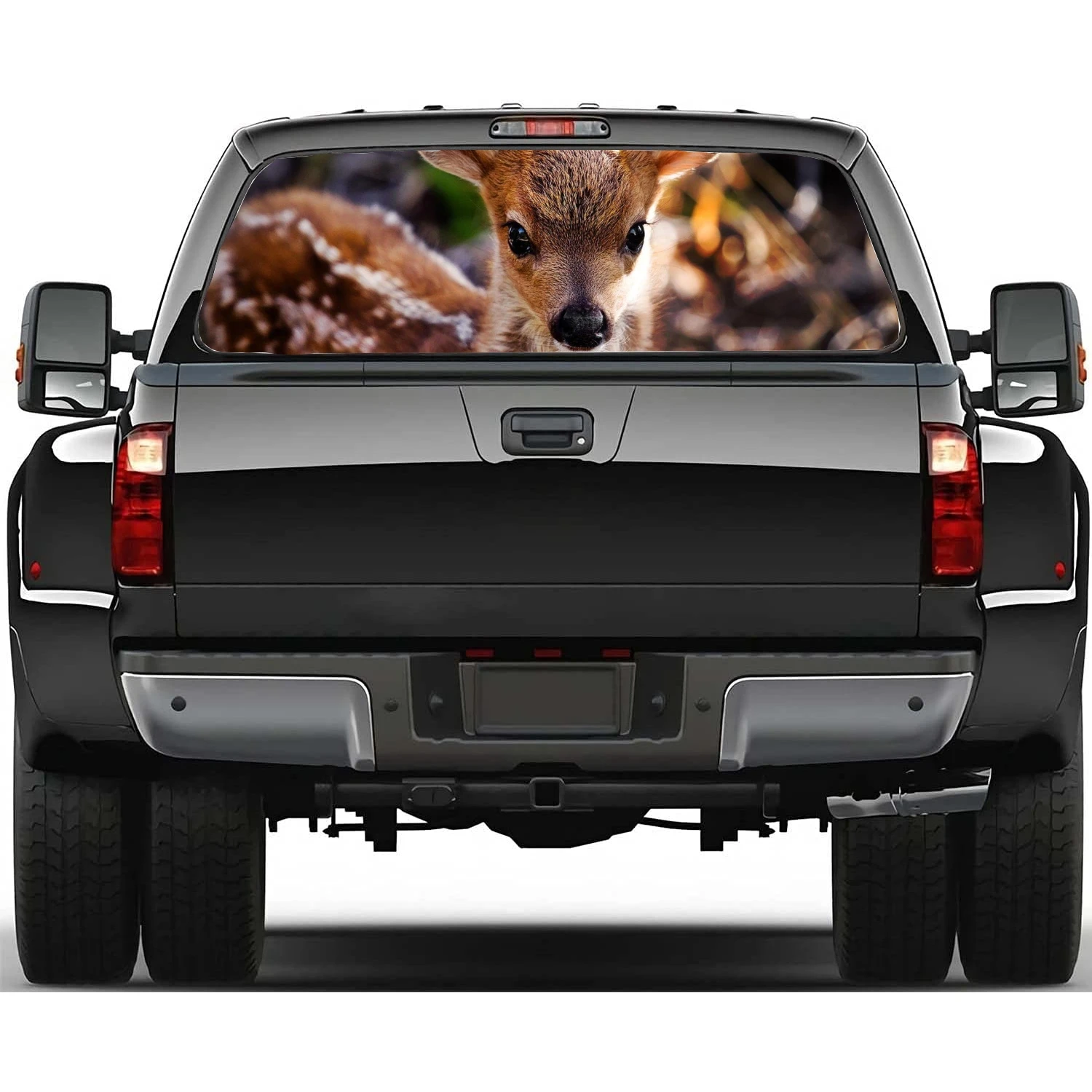 Animal Cute Deer Car Accessories Rear Windshield Sticker Truck Window See Through Perforated Back Window Vinyl Decal Decoration
Animal Cute Deer Car Accessories Rear Windshield Sticker Truck Window See Through Perforated Back Window Vinyl Decal Decoration