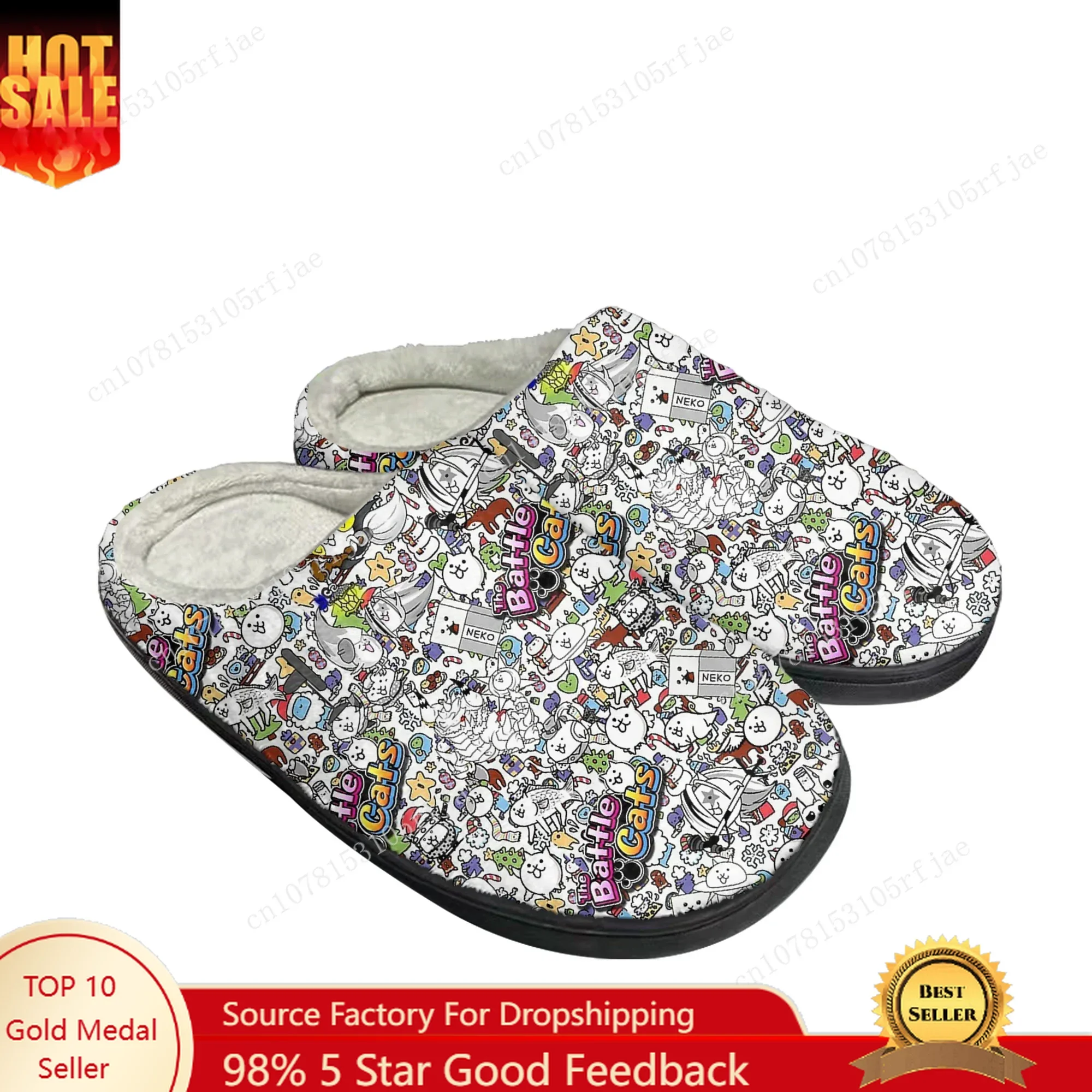 The Battle Cats Home Cotton Slippers Cartoon Game Mens Womens Teenager Plush Bedroom Casual Keep Warm Shoes Tailor Made Slipper
The Battle Cats Home Cotton Slippers Cartoon Game Mens Womens Teenager Plush Bedroom Casual Keep Warm Shoes Tailor Made Slipper