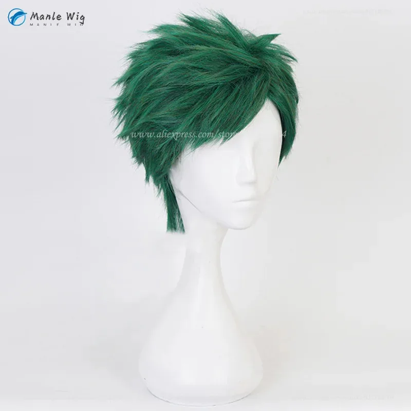 qq34Anime Trey Clover Cosplay Short Green Anime Heat Resistant Synthetic Hair Halloween Wigs + Wig Cap
qq34Anime Trey Clover Cosplay Short Green Anime Heat Resistant Synthetic Hair Halloween Wigs + Wig Cap