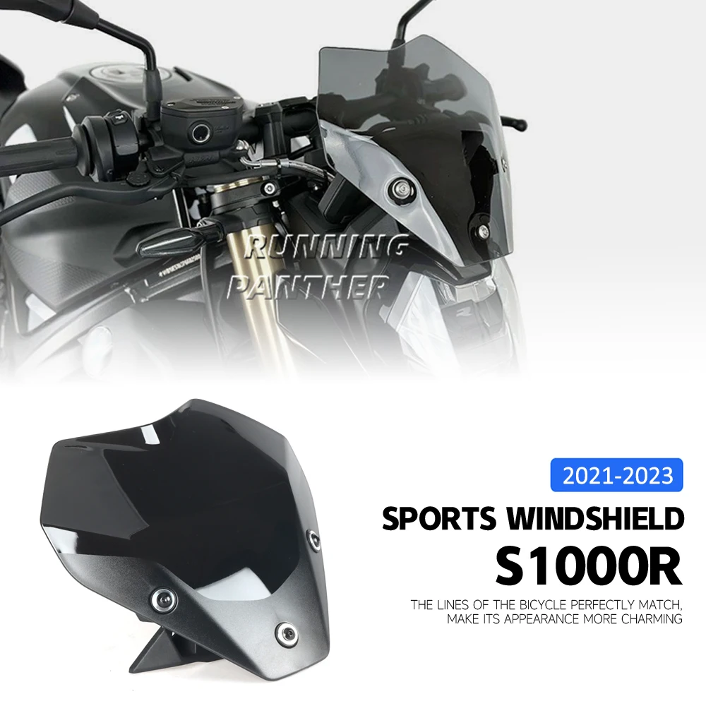 NEW FOR BMW S1000R S 1000 R S 1000R 2021 2022 2023 Motorcycle Spoiler Windscreen Windshield Wind Deflector Screen Shield Spoiler
NEW FOR BMW S1000R S 1000 R S 1000R 2021 2022 2023 Motorcycle Spoiler Windscreen Windshield Wind Deflector Screen Shield Spoiler