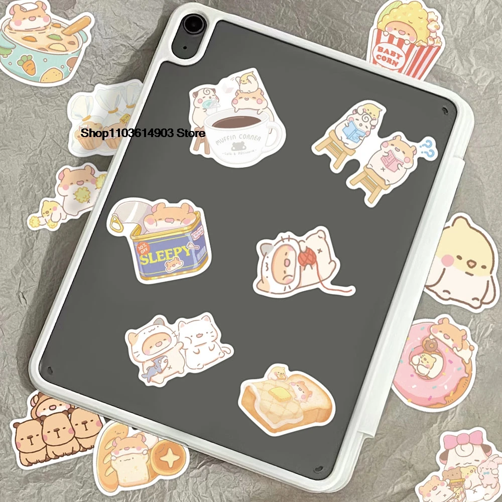 50PCS Cartoon Cute Bread Mouse Sticker Creative Decoration Mobile Phone Laptop Computer water bottle Skateboard Sticker
50PCS Cartoon Cute Bread Mouse Sticker Creative Decoration Mobile Phone Laptop Computer water bottle Skateboard Sticker