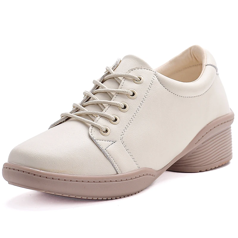 Высококачественные женские кроссовки из 100% воловьей кожи, Нескользящая женская обувь большого размера, модные повседневные женские лоферы на толстой подошве
Высококачественные женские кроссовки из 100% воловьей кожи, Нескользящая женская обувь большого размера, модные повседневные женские лоферы на толстой подошве