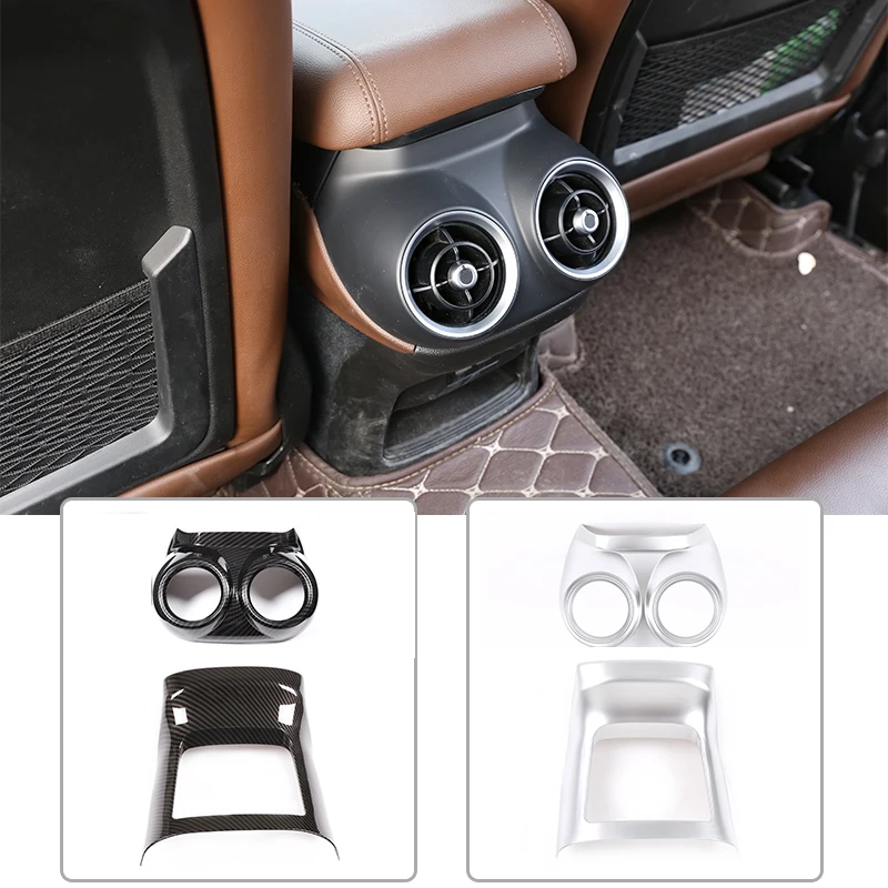 For Alfa Romeo Stelvio 2017-2020 ABS Carbon Fiber Matt Silver Car Accessories Rear Exhaust Vent Decorative Frame Car Accessories
For Alfa Romeo Stelvio 2017-2020 ABS Carbon Fiber Matt Silver Car Accessories Rear Exhaust Vent Decorative Frame Car Accessories