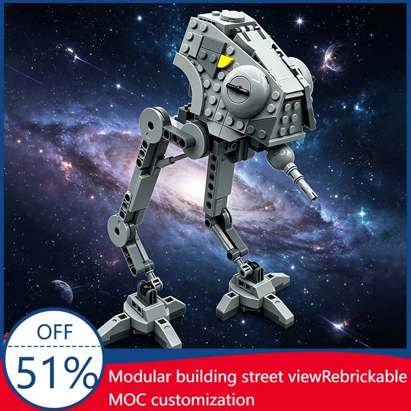 324pcs Sci Fi Walker Battle Mecha Custom Building Blocks Model Diy Assembly Educational Toy Creative Collection Display Birthday
324pcs Sci Fi Walker Battle Mecha Custom Building Blocks Model Diy Assembly Educational Toy Creative Collection Display Birthday