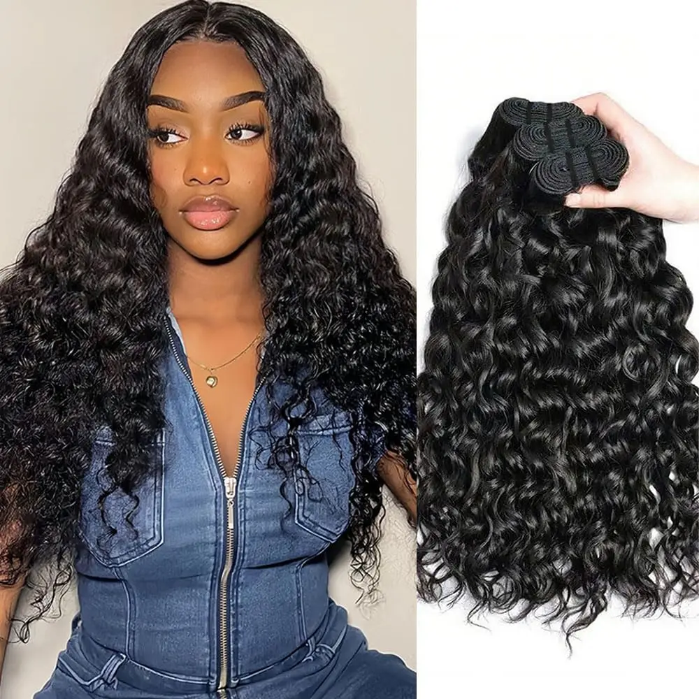 Curly Human Hair Bundles Deep Wave Human Hair Wig 10-32 Inches Brazilian Remy Unprocessed Weaving Water Wave Wig For Black Women
Curly Human Hair Bundles Deep Wave Human Hair Wig 10-32 Inches Brazilian Remy Unprocessed Weaving Water Wave Wig For Black Women