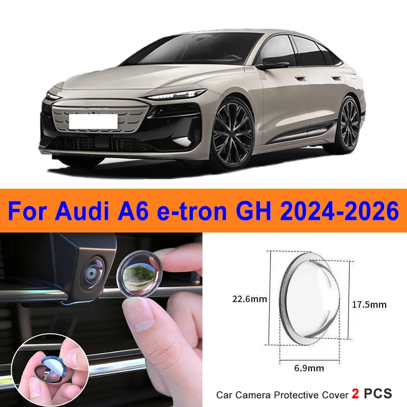 360 Reverse Image Car Camera Cover Anti-Scratch PC Lens Protector Stickers For Audi A6 e-tron GH 2024-2026 2Pcs
360 Reverse Image Car Camera Cover Anti-Scratch PC Lens Protector Stickers For Audi A6 e-tron GH 2024-2026 2Pcs