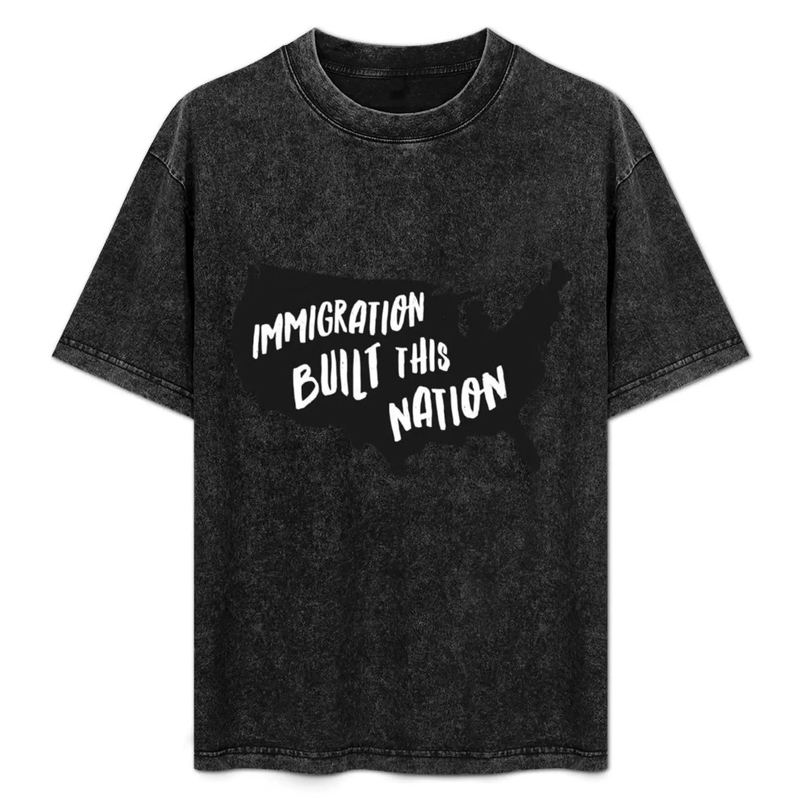 Immigration Built This Nation Pro Immigrant T-Shirt Sporty Breathable Short Sleeve T-Shirt
Immigration Built This Nation Pro Immigrant T-Shirt Sporty Breathable Short Sleeve T-Shirt