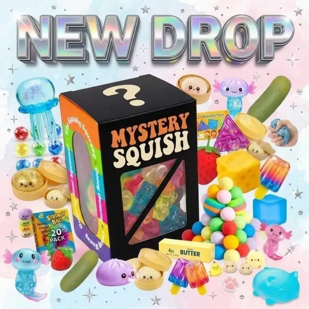 100++Smooth No Particle Squishy Blind Box Sleek Texture Slow Rising Fine Hand Feel Stress Blind BagMystery blind boxSurprise Random Style
100++Smooth No Particle Squishy Blind Box Sleek Texture Slow Rising Fine Hand Feel Stress Blind BagMystery blind boxSurprise Random Style
