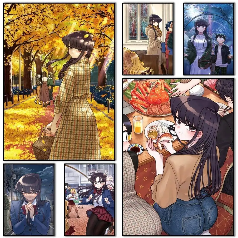 Anime K-Komi Can-t Communicate Poster Self-adhesive Art Waterproof Paper Sticker Coffee House Bar Room Wall Decor
Anime K-Komi Can-t Communicate Poster Self-adhesive Art Waterproof Paper Sticker Coffee House Bar Room Wall Decor