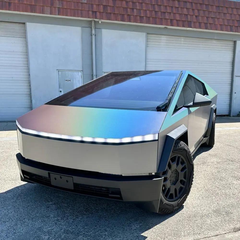 Precut 8.5mil Vinyl Wrap For Tesla Cybertruck 2024-2025 Full Body Matte Film Color Change Film Anti-Scratch Wrap Film Clear Bra
Precut 8.5mil Vinyl Wrap For Tesla Cybertruck 2024-2025 Full Body Matte Film Color Change Film Anti-Scratch Wrap Film Clear Bra