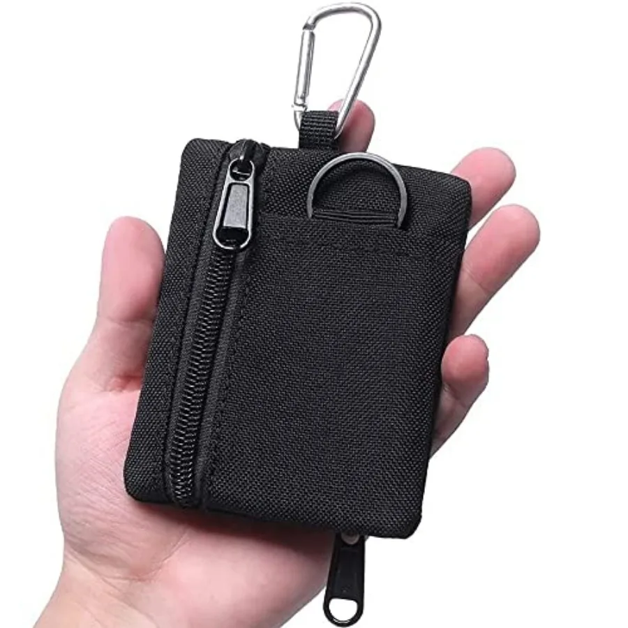 Tactical Keychain Pouch - Military Mini Size Belt Gear EDC Pocket Organizer as Coin Purse ID Card Holder Car Fob Key Waist Case
Tactical Keychain Pouch - Military Mini Size Belt Gear EDC Pocket Organizer as Coin Purse ID Card Holder Car Fob Key Waist Case
