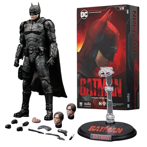 Dc robert pattinson o batman ação liga da justiça figura ben batman anime figuras coleções modelos brinquedos crianças presente
