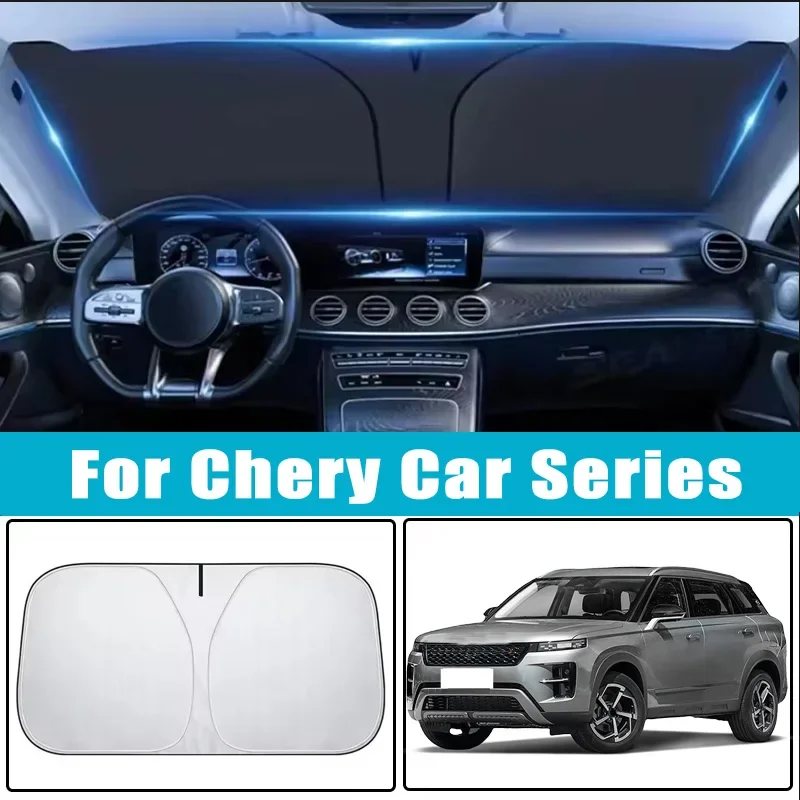 Car Windshield Sunshades Cover for Chery Tiggo 3 5 7 8 Arrizo E3 Fulwin Win Jetour Sun Protection Car Accessories
Car Windshield Sunshades Cover for Chery Tiggo 3 5 7 8 Arrizo E3 Fulwin Win Jetour Sun Protection Car Accessories