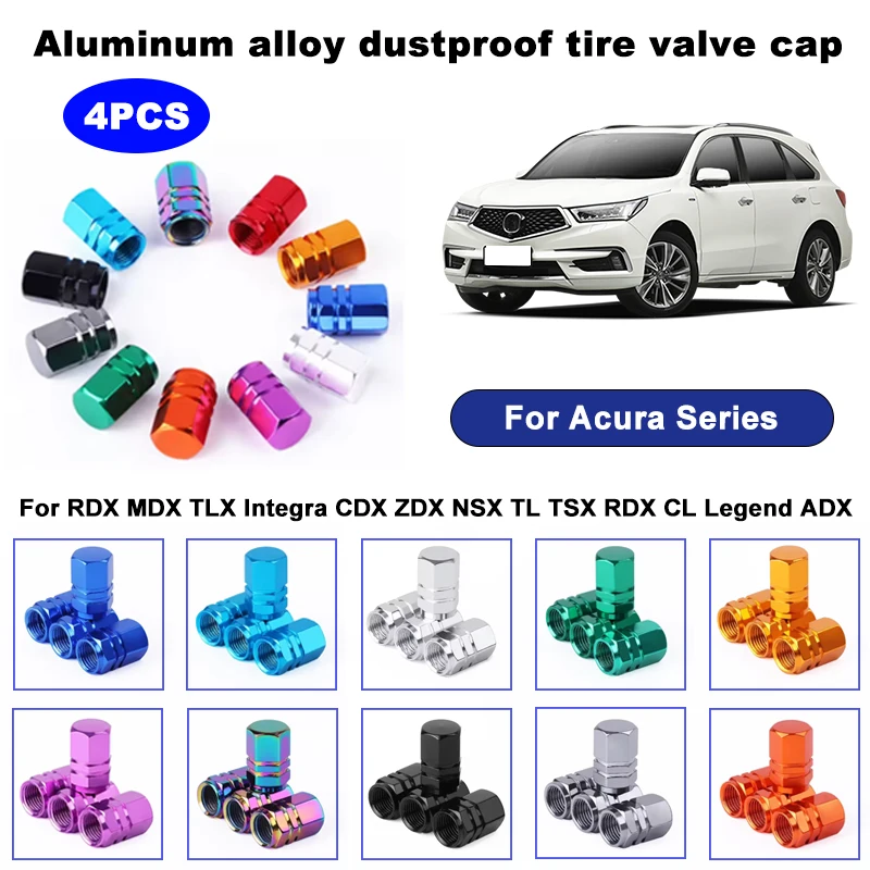 4PCS aluminum alloy car tire valve stem cap tire wheel rim valve cover dustproof and waterproof For Acura series car accessory
4PCS aluminum alloy car tire valve stem cap tire wheel rim valve cover dustproof and waterproof For Acura series car accessory