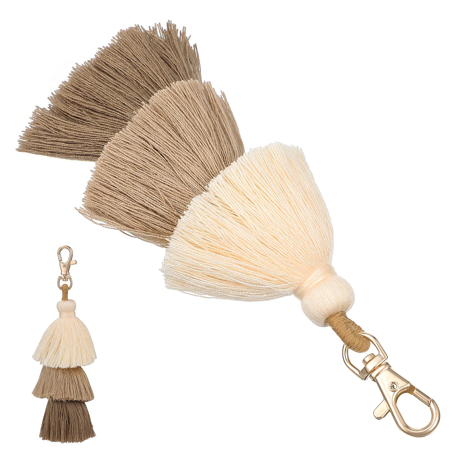 Cotton Polyester Tassel Bag Charm Charm Keychain Pendant for Crafts Decoration Accessories Jewelry Women Bag Charms
Cotton Polyester Tassel Bag Charm Charm Keychain Pendant for Crafts Decoration Accessories Jewelry Women Bag Charms