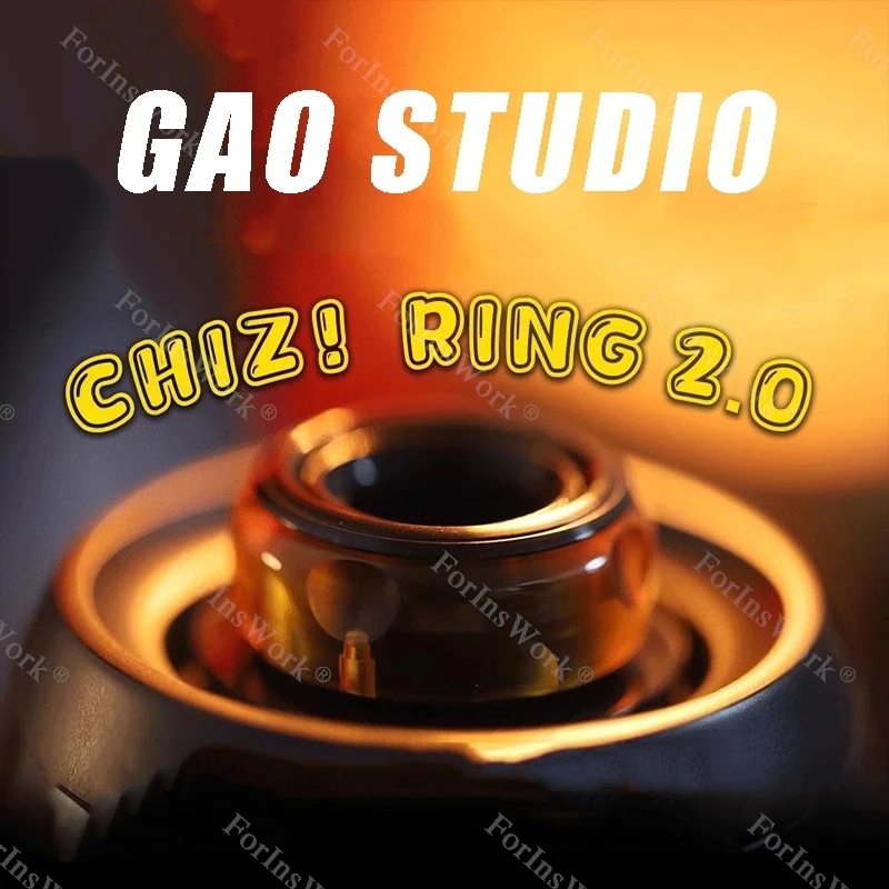 GAO STUDIO CHIZ RING 2,0 S.S PEI Механическая плотная трещотка Декомпрессионная игрушка Finger Spinner Игрушка для взрослых
GAO STUDIO CHIZ RING 2,0 S.S PEI Механическая плотная трещотка Декомпрессионная игрушка Finger Spinner Игрушка для взрослых