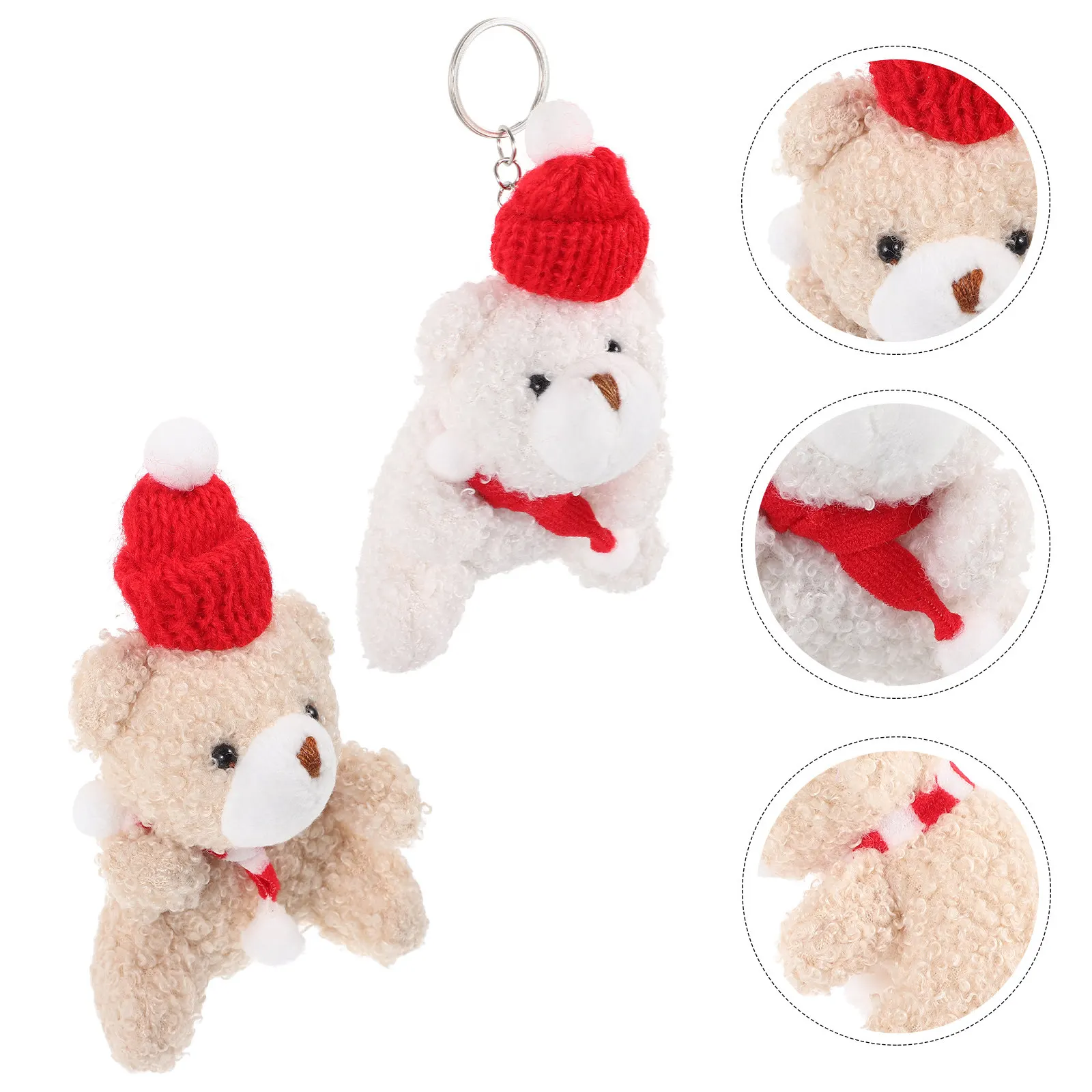 2Pcs Keychain Xmas Hat Bag Charm Pendant Cute Decorative Keychain for Handbag Purse Backpack Gift Bag Charm
2Pcs Keychain Xmas Hat Bag Charm Pendant Cute Decorative Keychain for Handbag Purse Backpack Gift Bag Charm