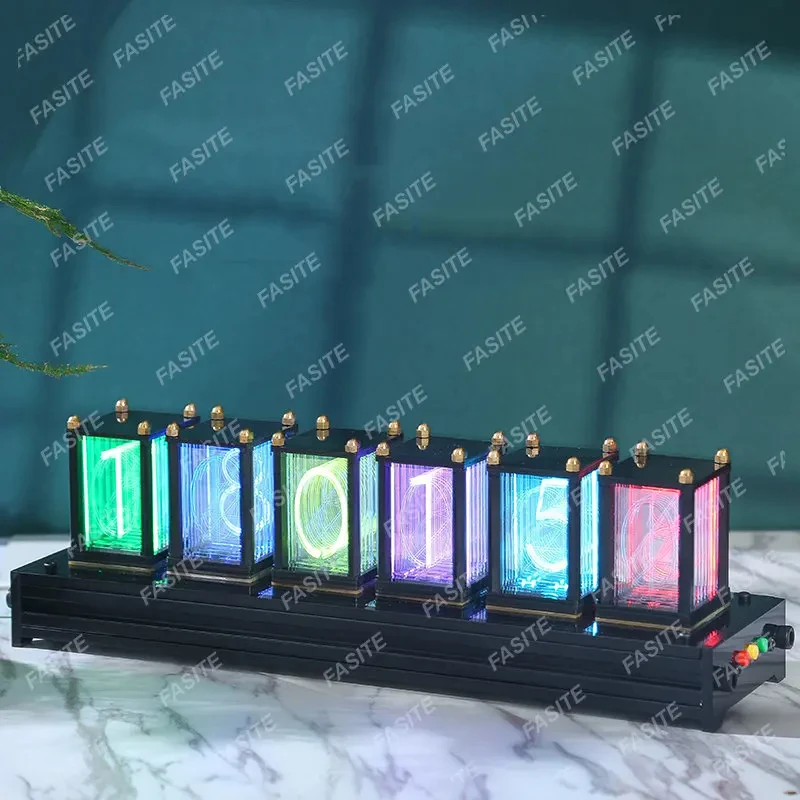 Светящиеся часы RGB в форме трубки, Набор для творчества, настольные часы, роскошные Цифровые часы в стиле ретро, креативные электронные часы, настольные часы с вакуумной трубкой, подарок
Светящиеся часы RGB в форме трубки, Набор для творчества, настольные часы, роскошные Цифровые часы в стиле ретро, креативные электронные часы, настольные часы с вакуумной трубкой, подарок