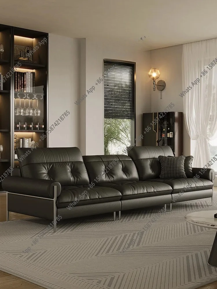 Bn New High-end Cream Bauhaus Medieval Italian Leather Sofa Top Layer Cowhide One-character Straight Row
Bn New High-end Cream Bauhaus Medieval Italian Leather Sofa Top Layer Cowhide One-character Straight Row
