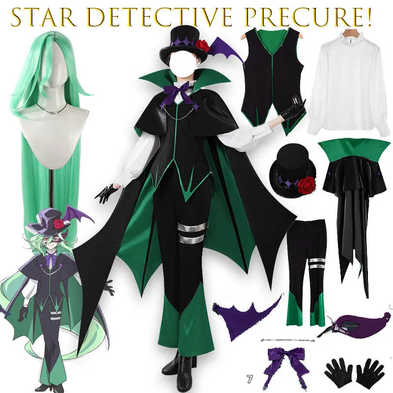 Star Detective Precure Cure Mystique Cosplay Costume Anime Character Full Set Adult Outfits Halloween Carnival Costume Halloween
Star Detective Precure Cure Mystique Cosplay Costume Anime Character Full Set Adult Outfits Halloween Carnival Costume Halloween