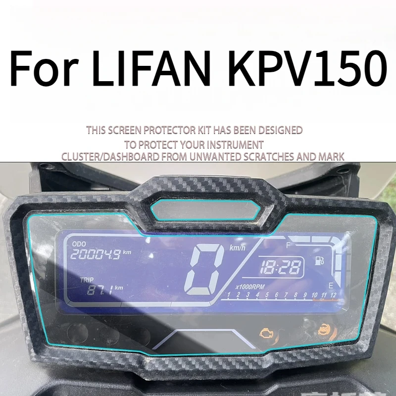 For LIFAN KPV150 KPV 150 Speedometer Protecting Instruments TPU For Motor, Hydrogel Waterproof Protective Pelula Suitable
For LIFAN KPV150 KPV 150 Speedometer Protecting Instruments TPU For Motor, Hydrogel Waterproof Protective Pelula Suitable
