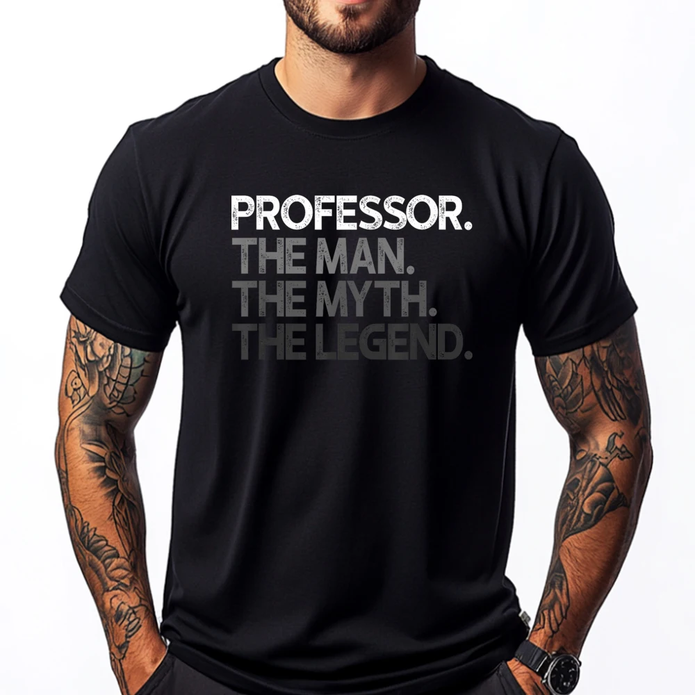 Professor Giftsprofessor Man Myth The Legend Graphic Tees Halloween HOLIDAYS Tees Harajuku Comfortable T-Shirt 
Professor Giftsprofessor Man Myth The Legend Graphic Tees Halloween HOLIDAYS Tees Harajuku Comfortable T-Shirt