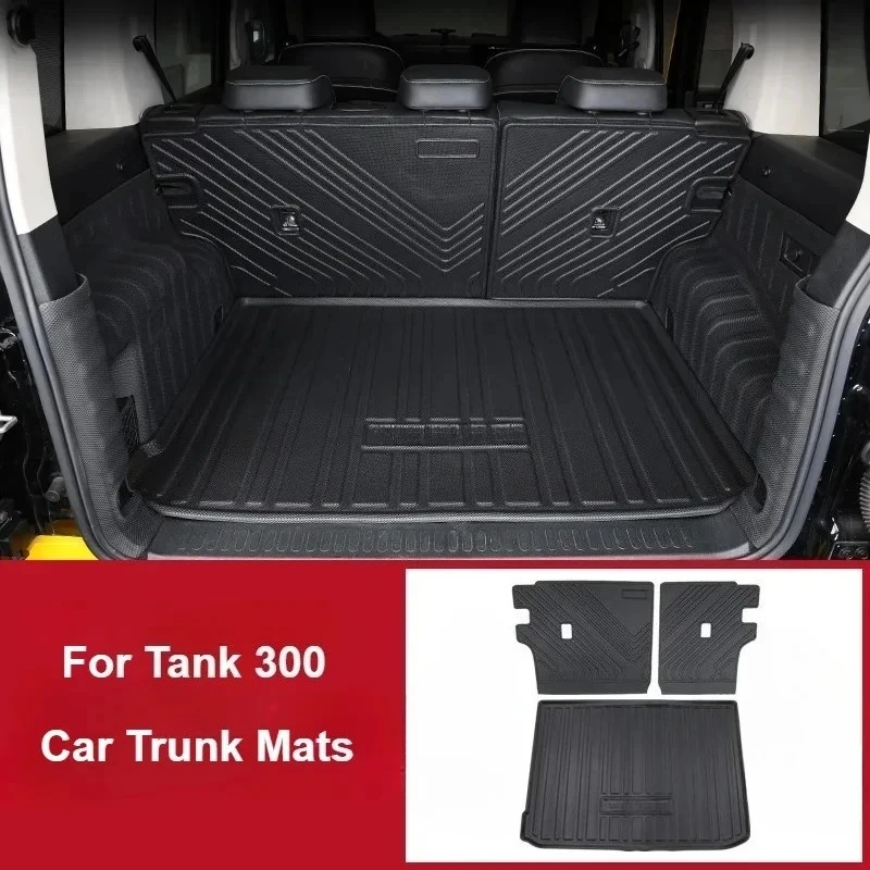 For GWM Great Wall Tank 300 Rear Trunk Mats TPE Waterproof Cargo Liner Full Surround Rear Seat Backrest Protection Pad
For GWM Great Wall Tank 300 Rear Trunk Mats TPE Waterproof Cargo Liner Full Surround Rear Seat Backrest Protection Pad